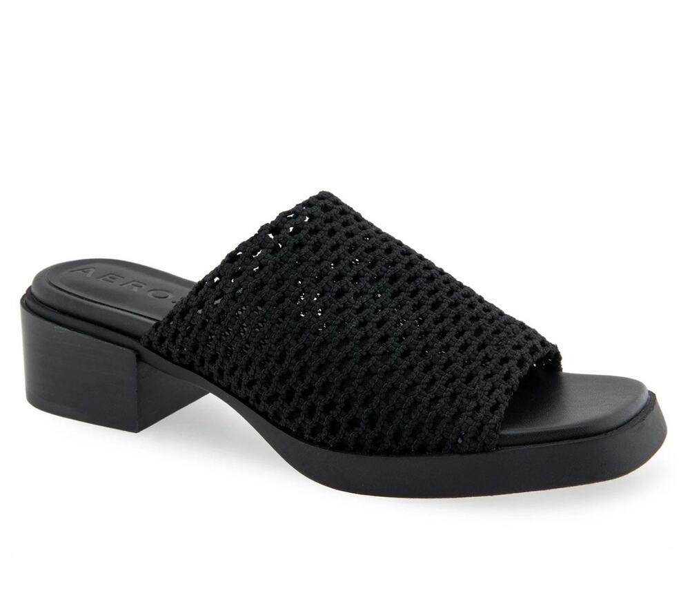 Aerosoles Denise Platform Sandal Black 8.5